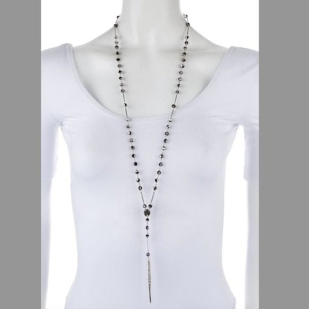 Chan Luu Crystal Dagger Pendant Necklace